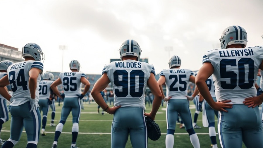 Dallas Cowboys players prioritize athlete well-being and player safety in sports.