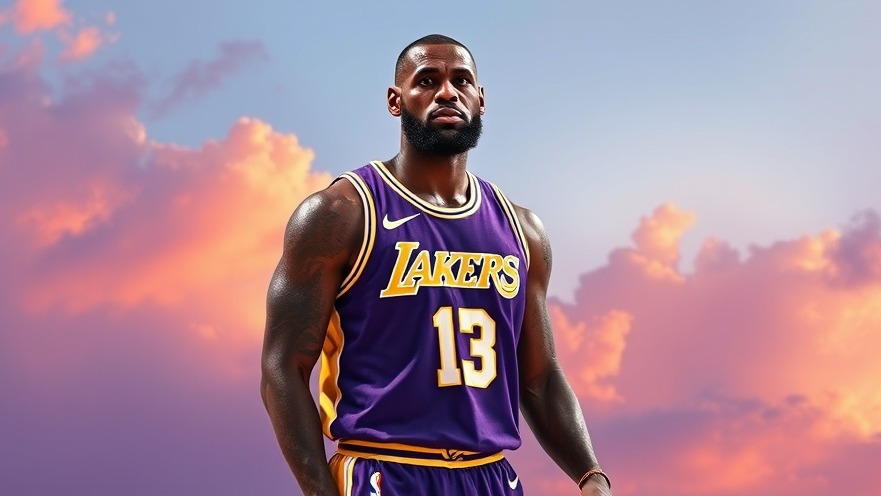 LeBron James in Lakers uniform, latest LeBron James news and NBA highlights.