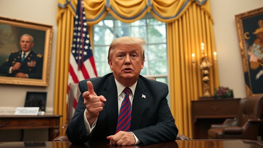 Trump in the Oval Office, a key figure in political news in the US