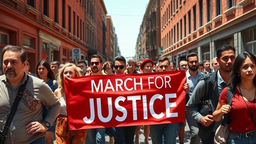 March for Justice in San Antonio, showcasing community engagement and traditions.