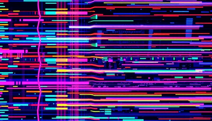 Image showing digital glitch, relating to Texas daylight saving time legislation.