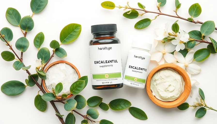 2025 Consumer Choice Supplements branding with natural elements.