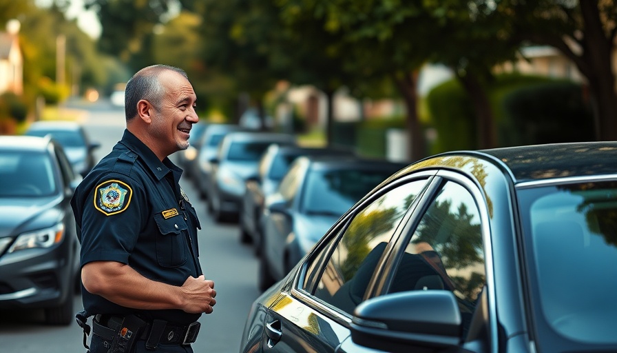 Derrick Groves captures police encounter on suburban street