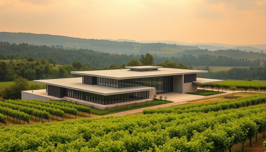 San Antonio luxury housing development with vineyard landscape