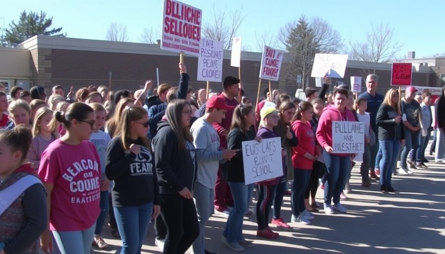 VIDEO: Bedichek Middle School students walk out over proposed school closure