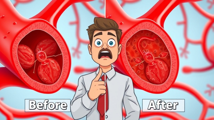 Illustration of artery health improvement for best meal to prevent heart attacks and strokes.