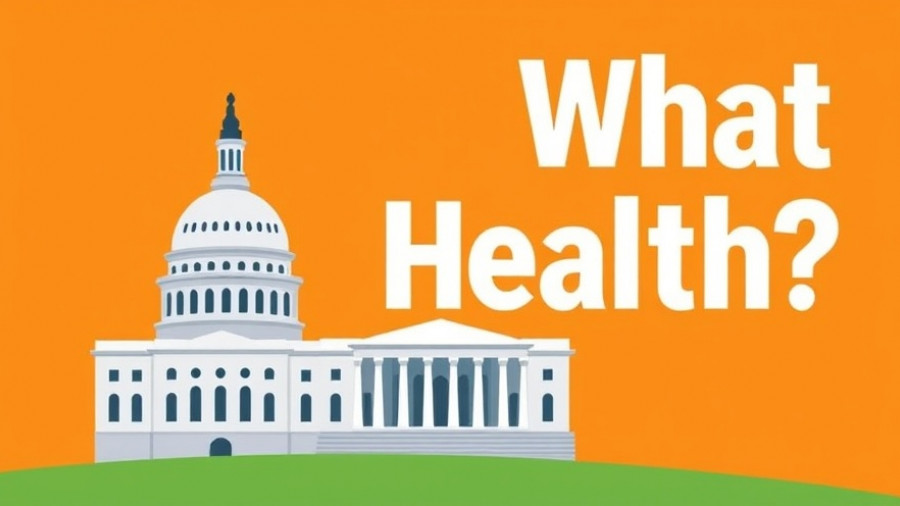 Illustration of the US Capitol with 'What the Health?' text, Affordable Care Act subsidies