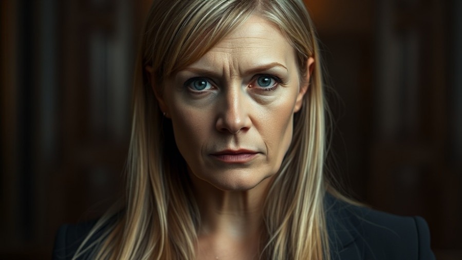 Confident speaker discusses policies at a political event.