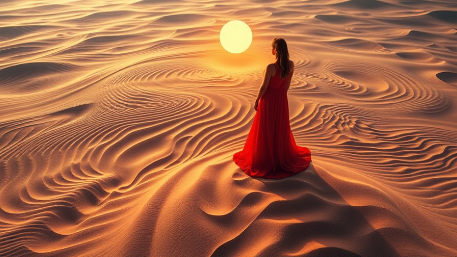 Woman exploring swirling patterns, symbolizing health and wellness strategies for infertility.