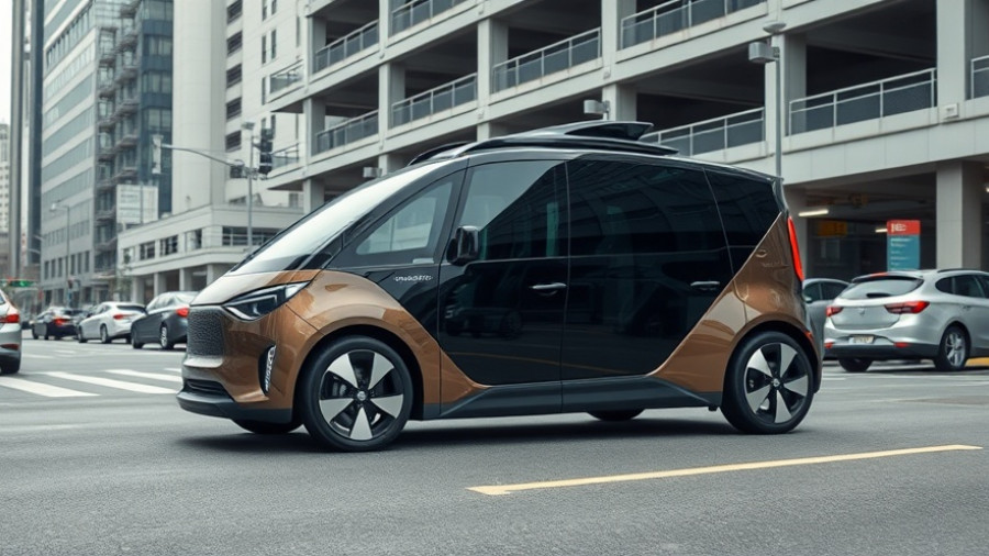 Uber investment in Avride autonomous vehicles captured on urban street.