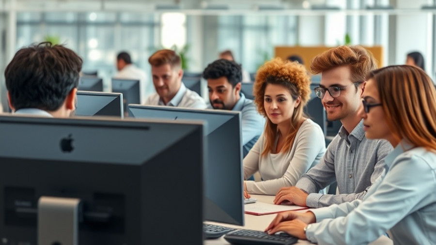 Texas health insurance navigator funding cuts visual with ACA reserved computers in office.