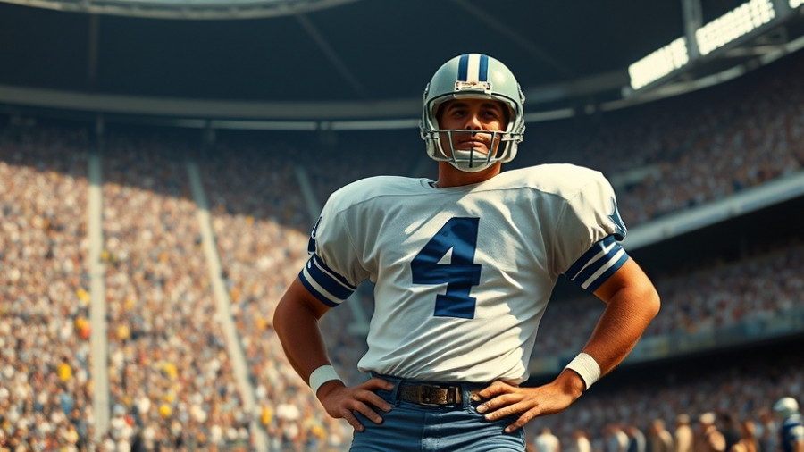 Vintage NFL defensive back in Dallas Cowboys uniform on the field, showcasing the evolution of NFL defensive backs.