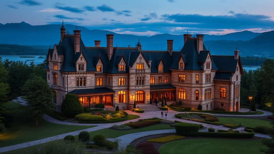 Biltmore Estate amidst Asheville recovery after Hurricane Helene.