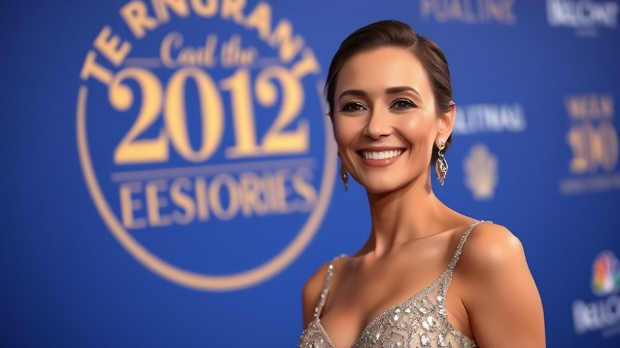 Misty Copeland at ballet event in elegant gown, smiling radiantly