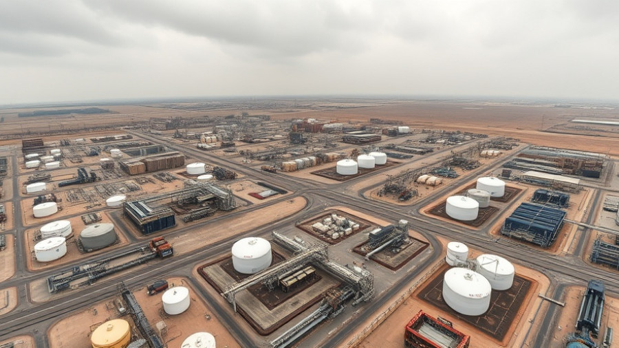 Aerial view of LNG facility showcasing infrastructure, Williams LNG investment.