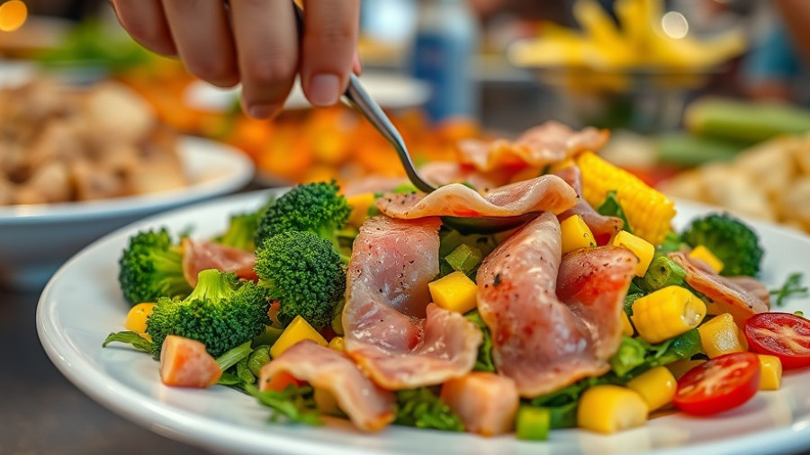 Buffet dining experience at San Antonio all-you-can-eat restaurant.