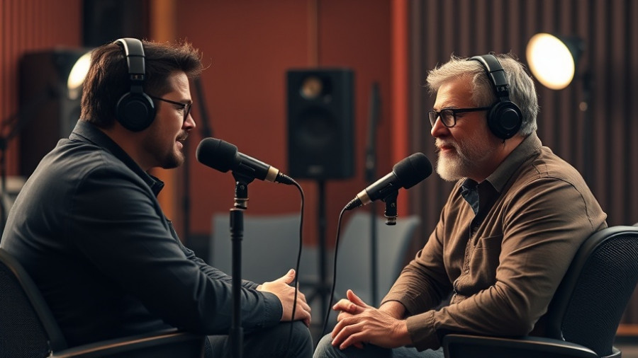 Podcast discussing cognitive benefits of creatine with hosts in studio.