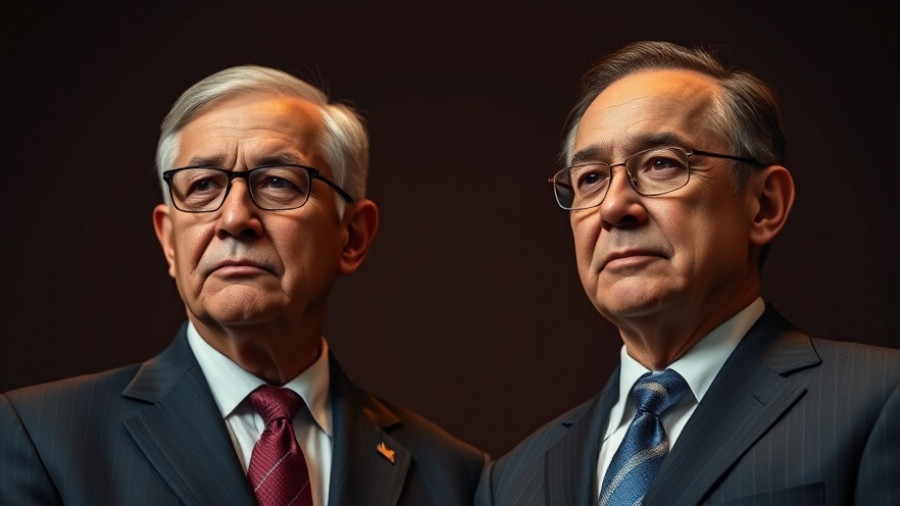 US-China relations trade negotiations, two leaders side by side.