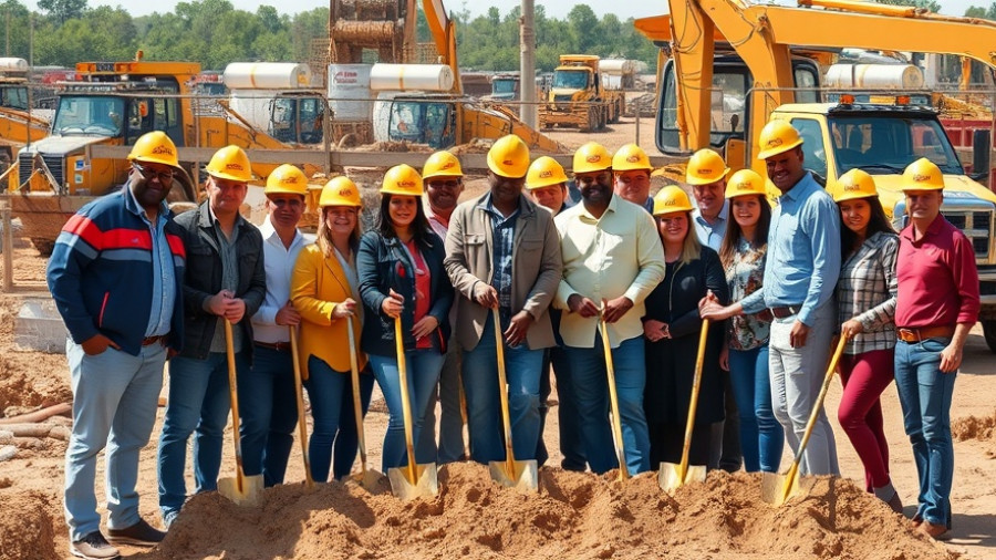 Buc-ee's expansion groundbreaking event in Kansas City.