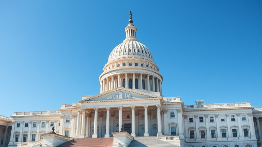 United States Capitol building representing 340B drug discount program reform.
