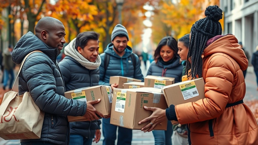 Community helping distribute aid amidst SNAP aid cutoff concerns.
