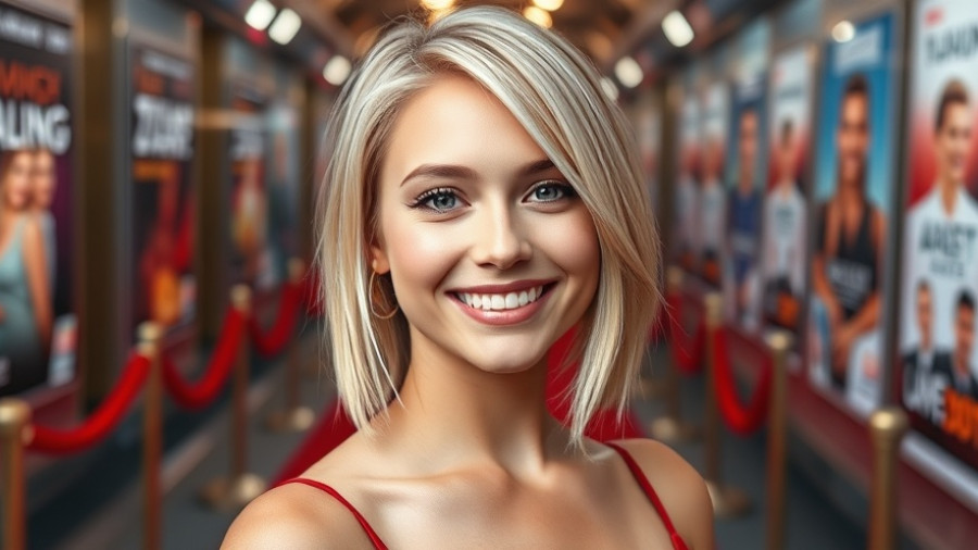 Sydney Sweeney new bob haircut on the red carpet.