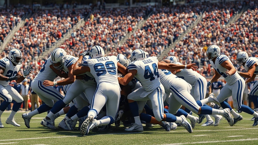 Dallas Cowboys game night analysis: Players in action.