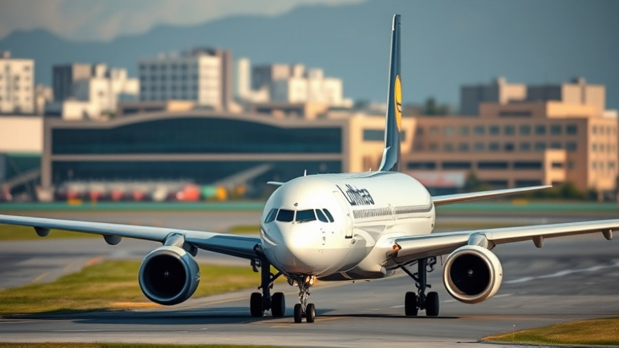 Lufthansa airplane on runway related to Lufthansa Flight Incident Involving Indian Master’s Student.