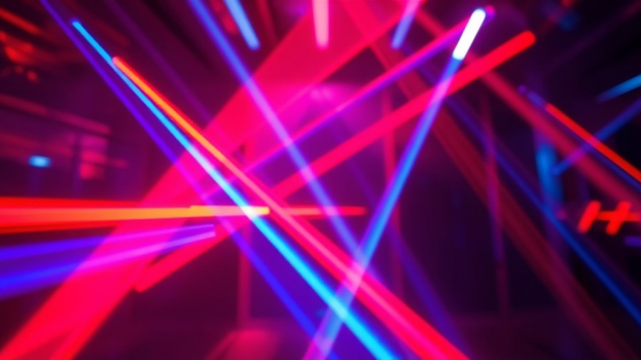Vibrant abstract light beams symbolizing creativity slowing brain aging.