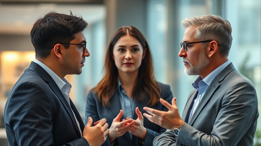 Politicians discussing Trump's Binance CEO pardon, intense conversation.