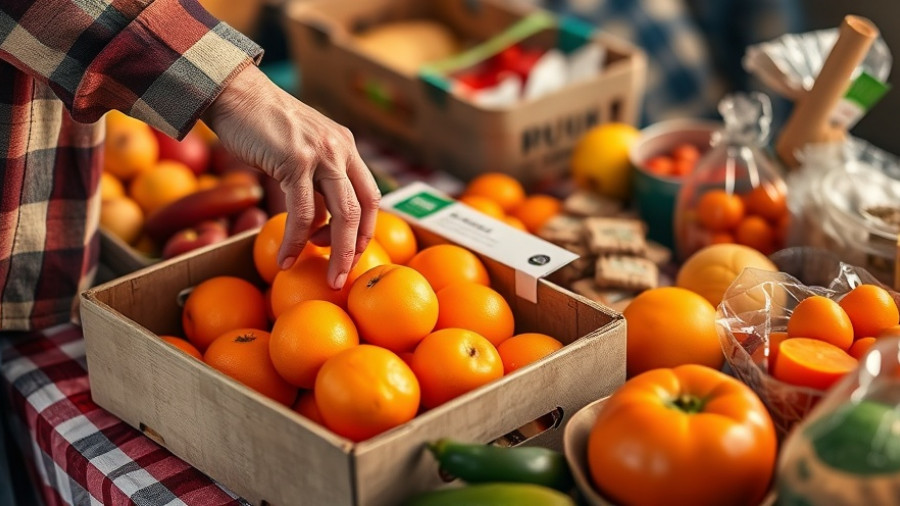 Food pantries in Bexar County distributing produce and groceries.