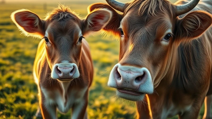 Brown and white cows in a Texas pasture, symbolizing livestock theft risks.