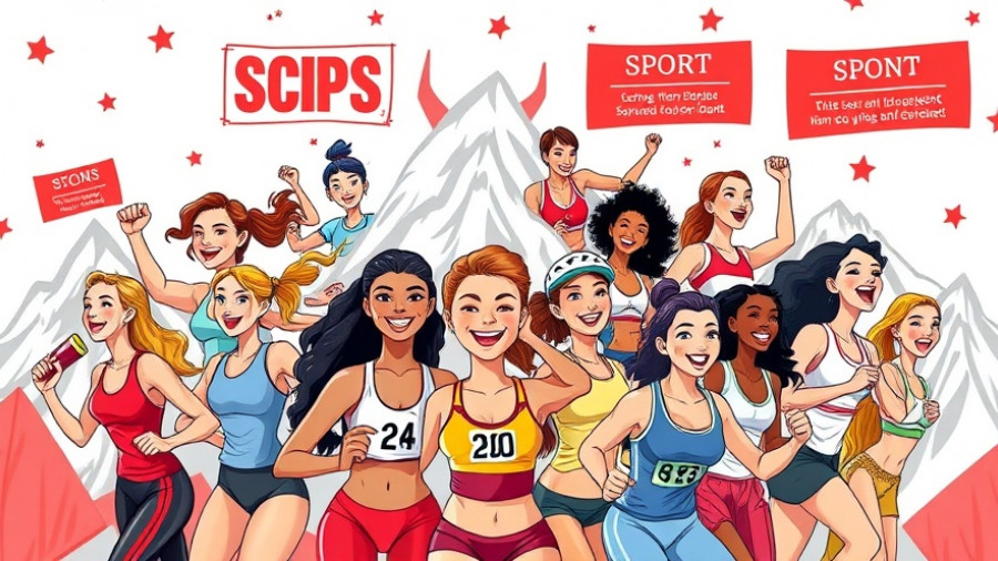 Women in Sports Impact: Diverse Collage at Summit