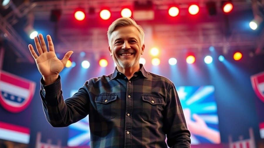 Ken Paxton primary win implications, confident man waving on stage.