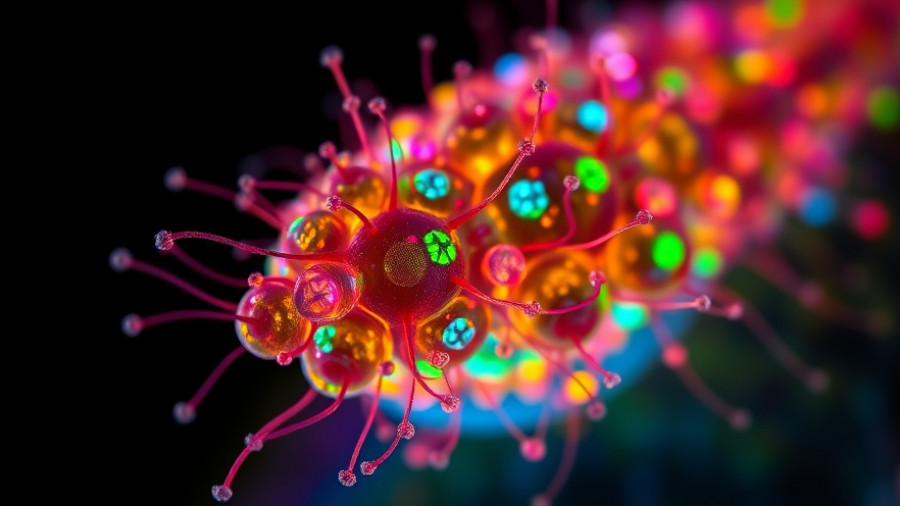 Intricate microscopic organism showcasing scientific breakthroughs that could save lives.