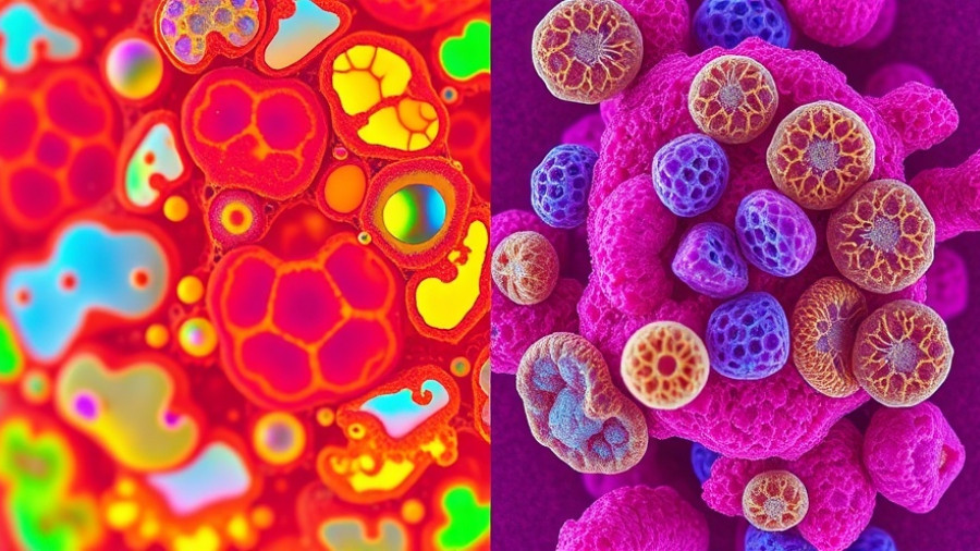 Microscopic cellular structures showing potential vestibular ototoxicity effects.