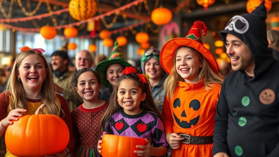 Festive Halloween events in Houston with costumes and decorations.