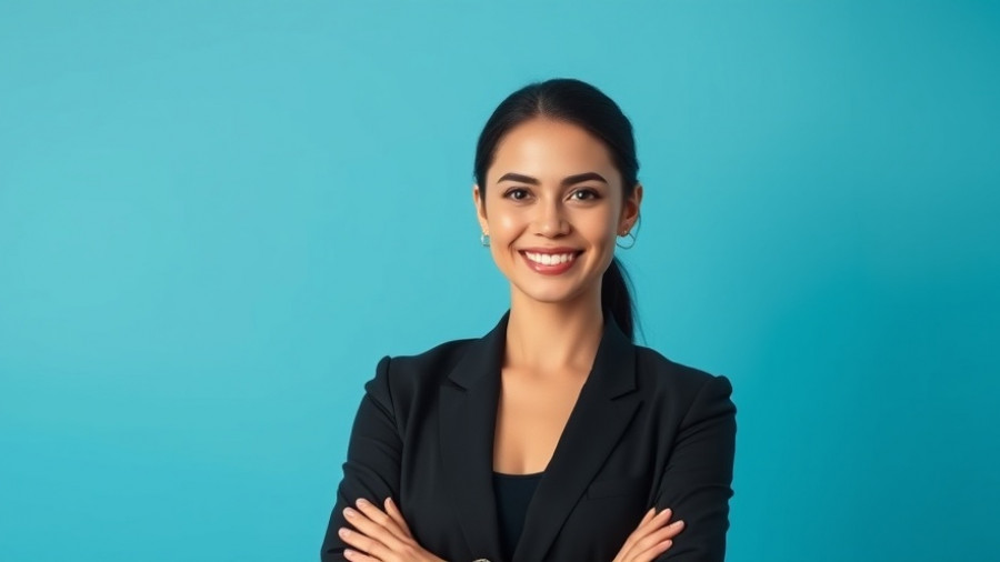 Professional woman discussing thyroid and mental health tips.