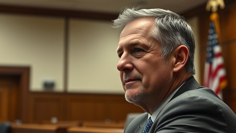 Mature man testifying in court during Melissa Perez shooting trial.