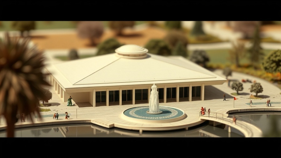 Hemisfair propositions A and B voting, vintage HemisFair '68 model.