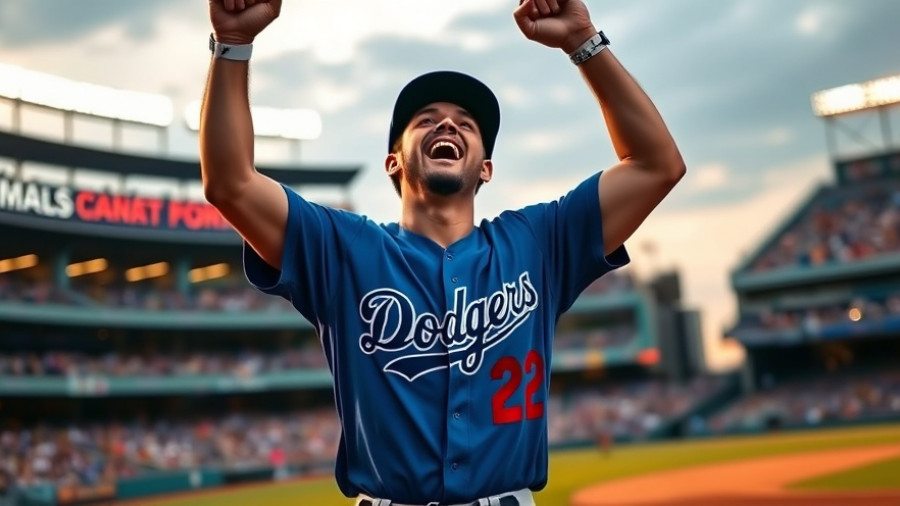 Yoshinobu Yamamoto World Series MVP moment of triumph.