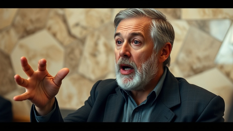 Man speaking passionately about National Historic Preservation Act.