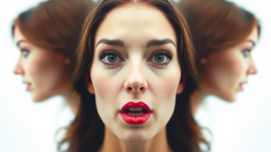 Abstract blurred portrait of a woman discussing anxiety tips for seniors.