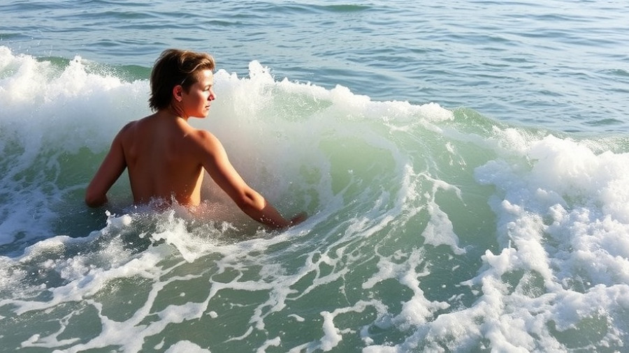 The kindness of strangers: a surfer whose face I never saw saved me from drowning in a rip