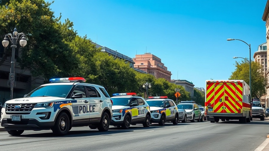 Police vehicles on scene of san antonio murder-suicide event.