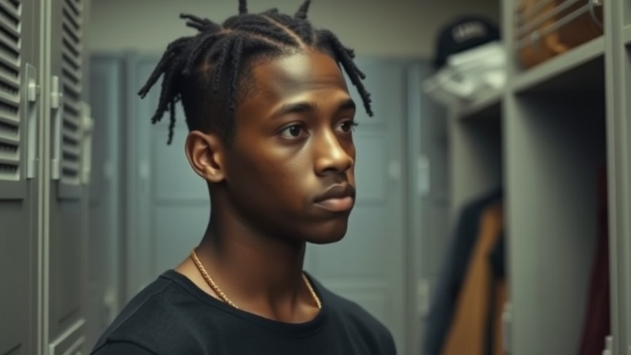 Dallas Cowboys player's contemplative moment in locker room