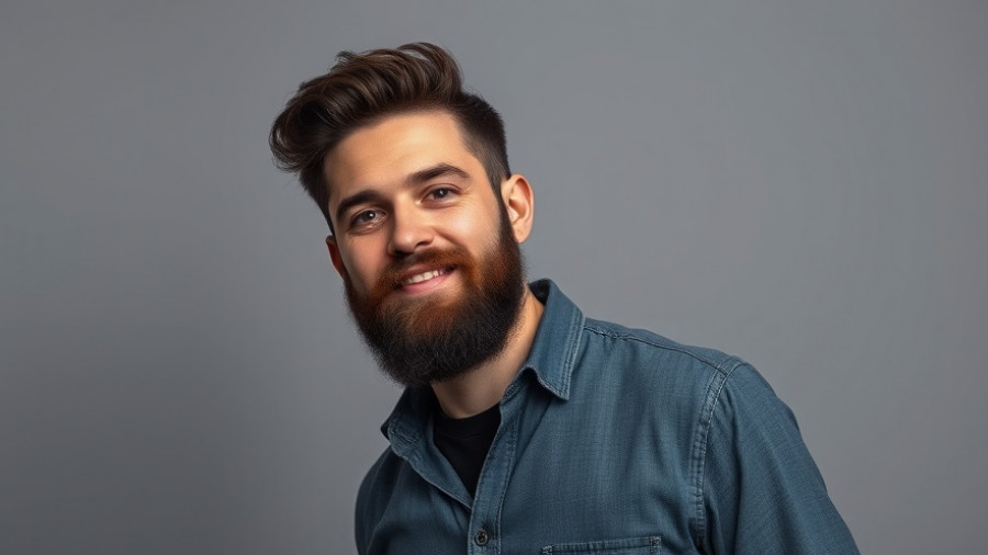 Casual portrait of a man at San Antonio cultural events.