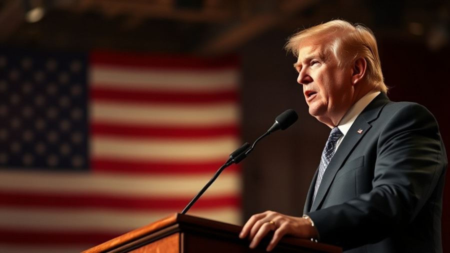 Prominent speaker discussing off-year elections significance at podium.