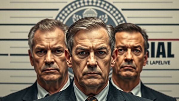 San Antonio police officers on trial for shooting; serious expressions, trial text.