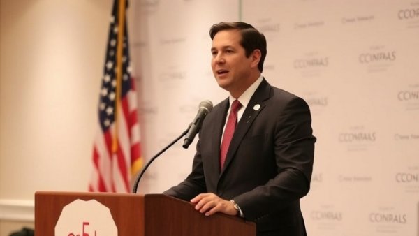 Secretary of State Marco Rubio at the C5+1 Welcome Reception